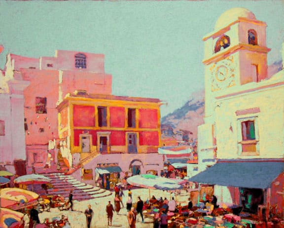 William Maughan Capri 16x20 pastel