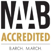 NAAB Accredited B.Arch. M.Arch.